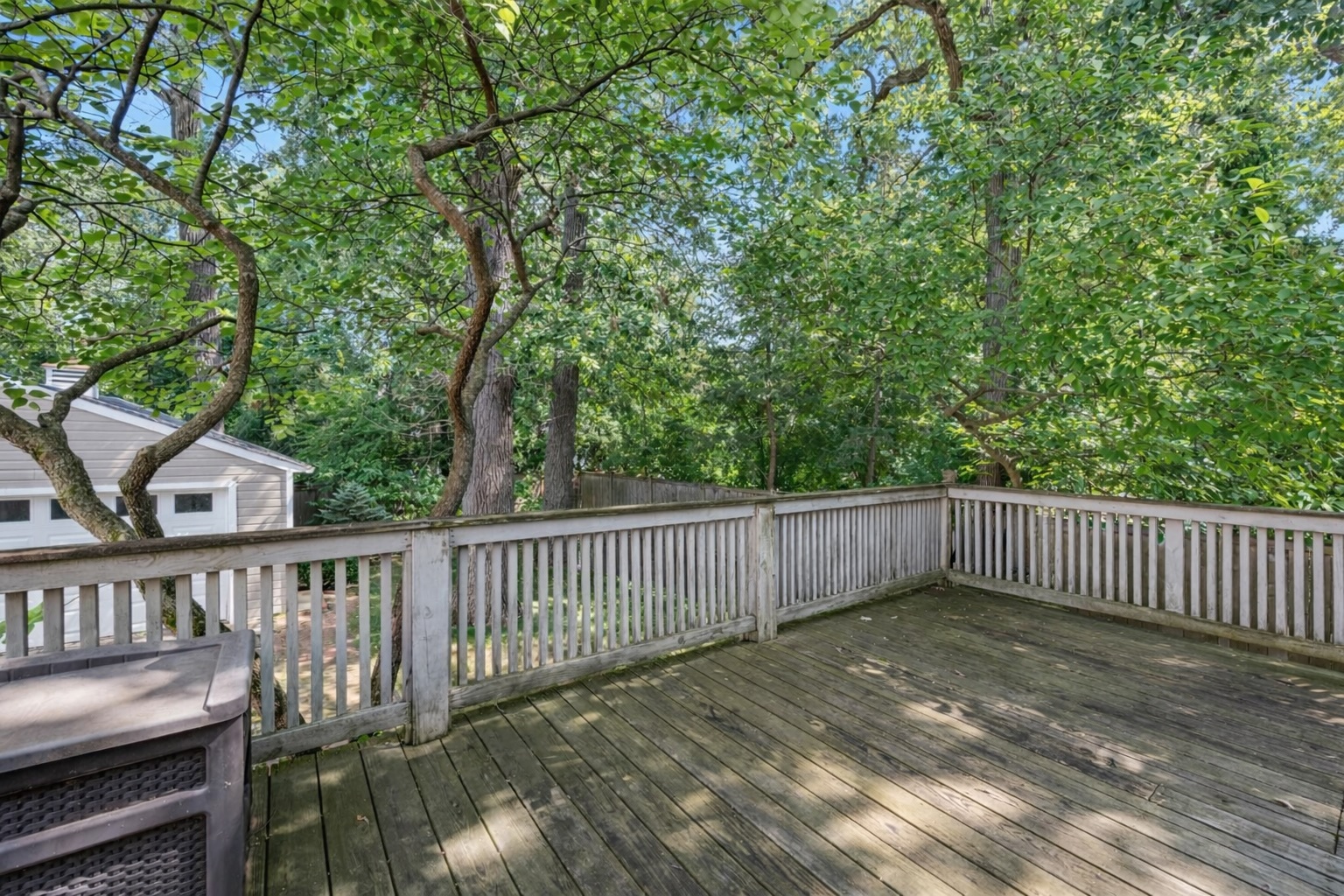841 Prospect Avenue Winnetka, IL 60093 - Photo 29 of 35 a view of deck with wooden floor and fence