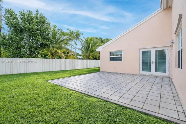 a view of outdoor space and yard