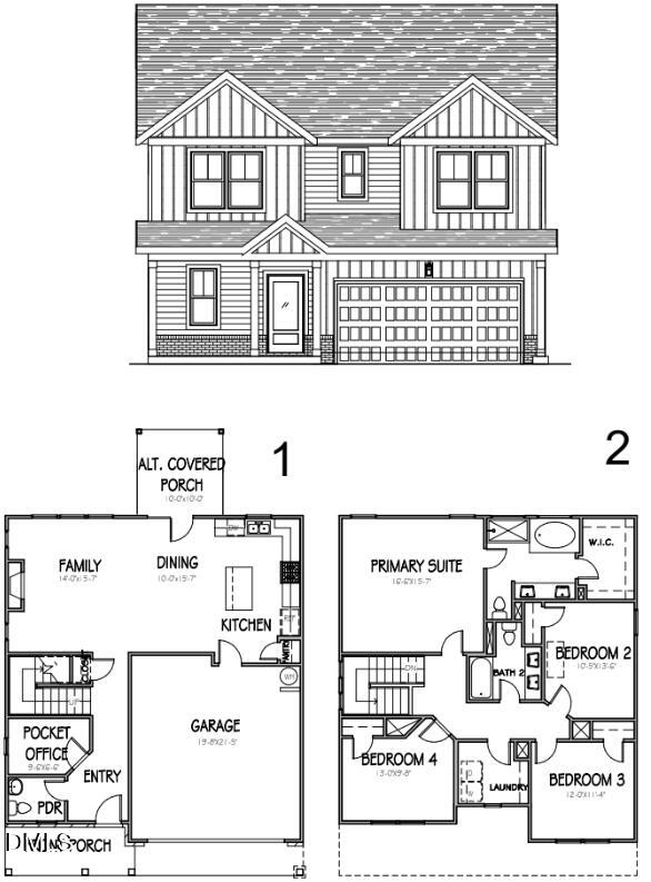 2004 Pollinator Place Mebane, NC 27302 - Photo 26 of 26 Floorplan