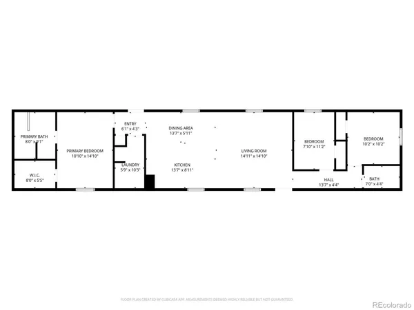a picture of a floor plan