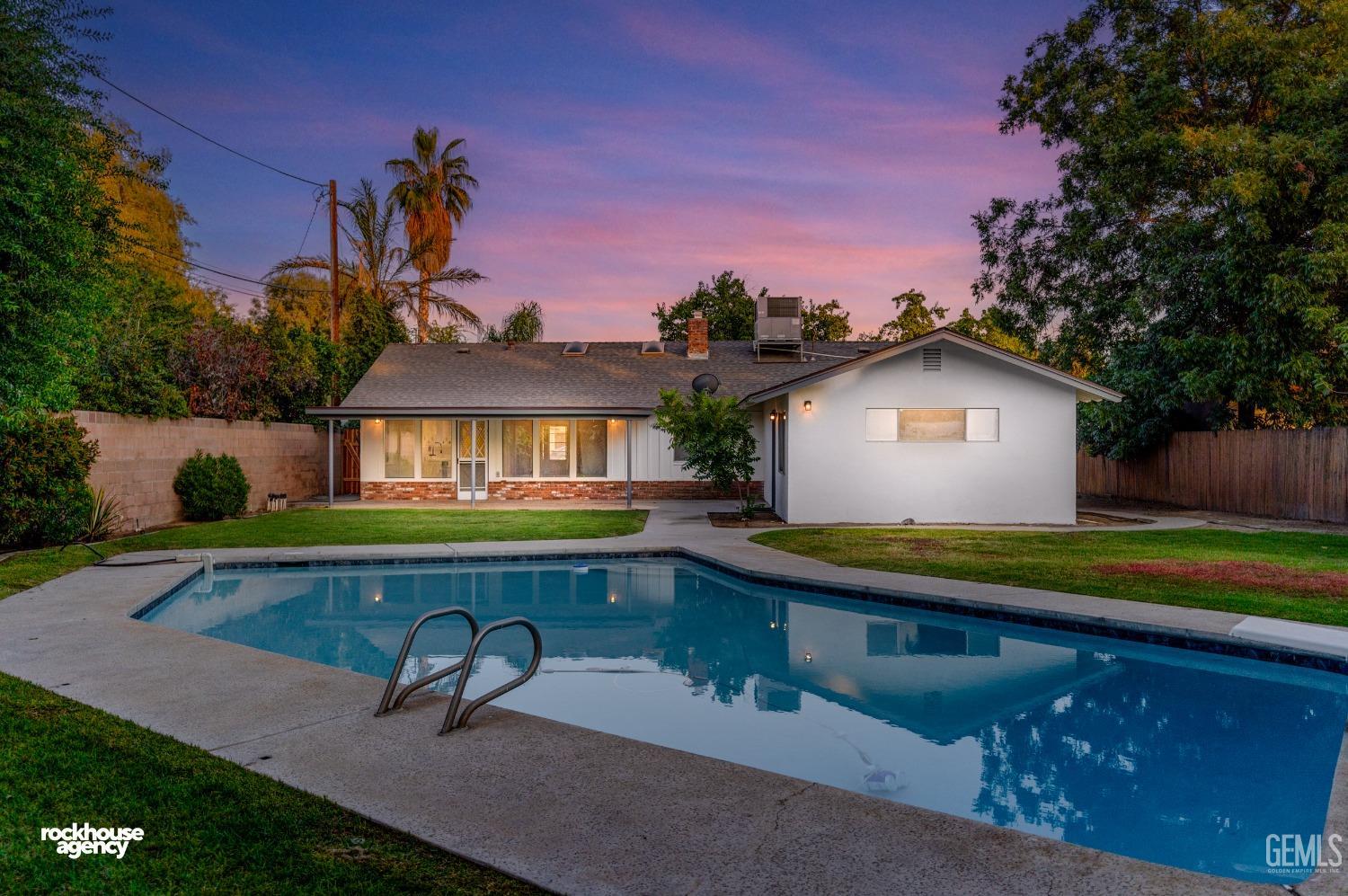 Undisclosed Address Bakersfield, CA 93309 - Photo 22 of 23 a house view with a sitting space and garden