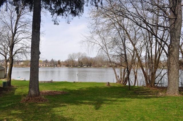 1020 Robertson Road South Elgin, IL 60177 - Photo 8 of 11 a lake view with a garden