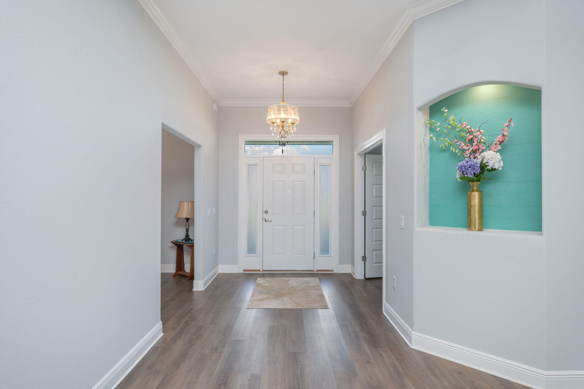 6125 Quintette Road Pace, FL 32571 - Photo 11 of 71 wooden floor in an empty room with a window