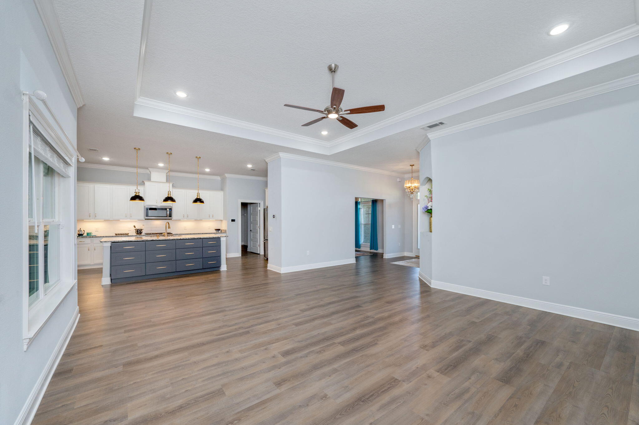 6125 Quintette Road Pace, FL 32571 - Photo 16 of 71 Overview living room and kitchen