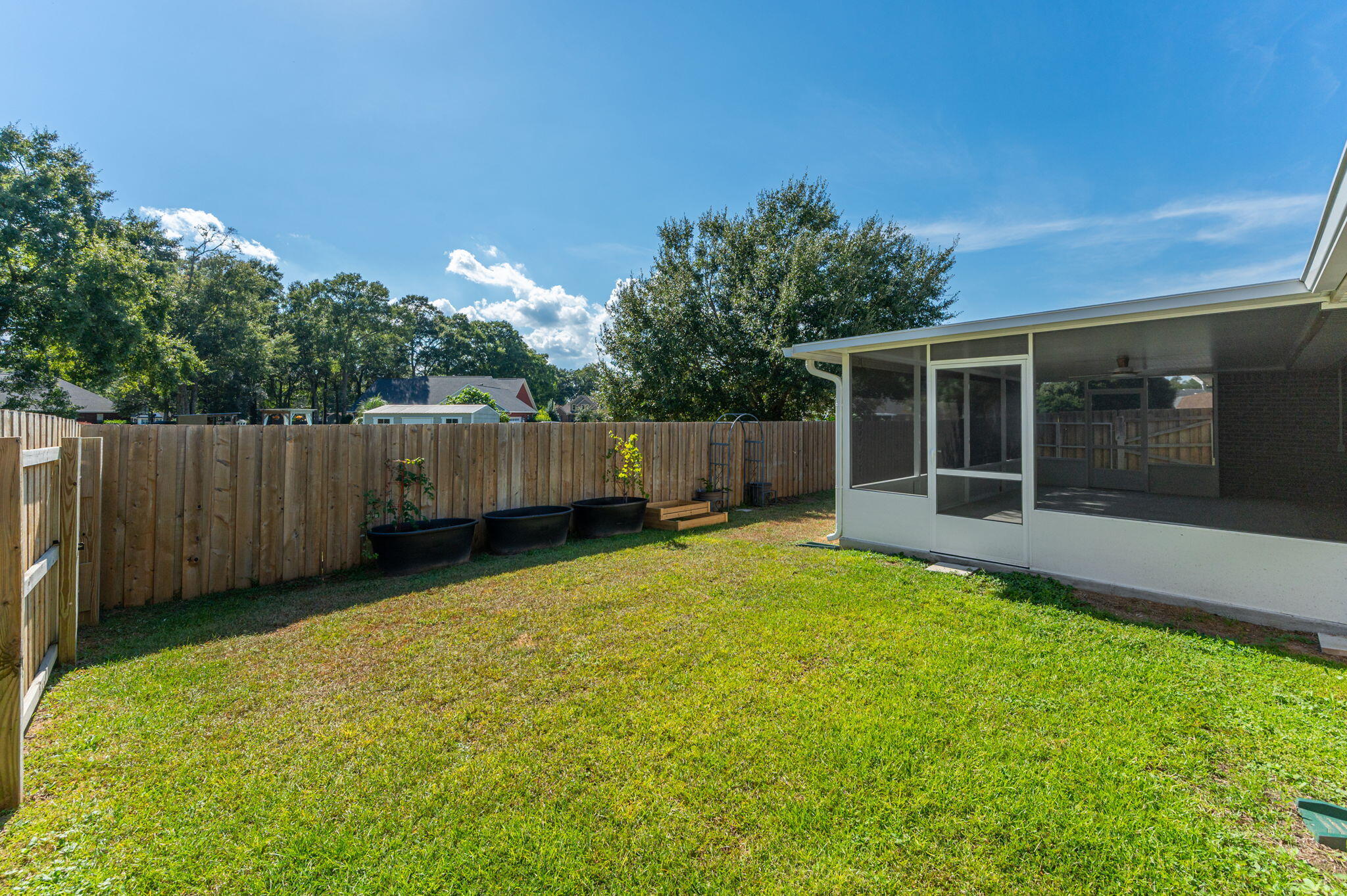 6125 Quintette Road Pace, FL 32571 - Photo 58 of 71 a view of backyard with green space