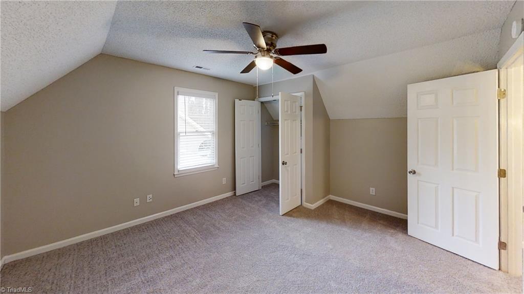 410 Shadybrook Road High Point, NC 27265 - Photo 26 of 43 Upstairs bedroom #3 with NEW paint, NEW carpet and NEW fan!