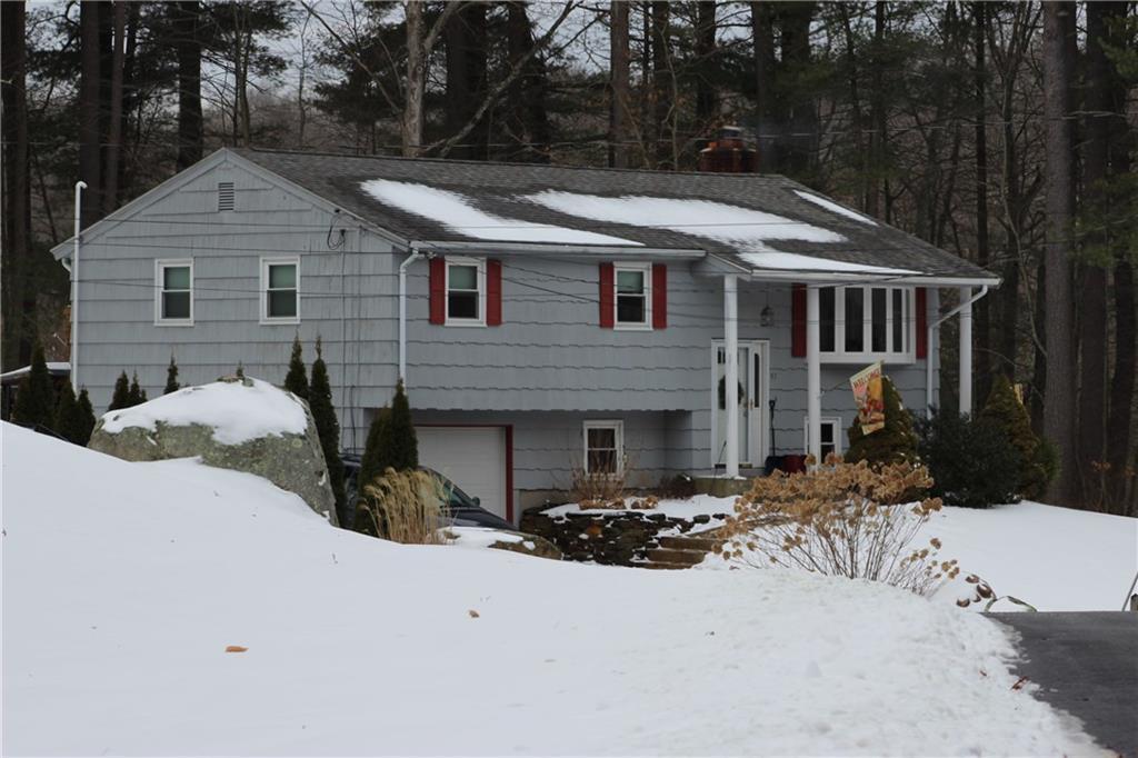 97 Robbie Road Tolland, CT 06084 - Photo 1 of 1 97 Robbie Road. 3 bedroom raised ranch with a heated sunroom and a partially finished lower level.