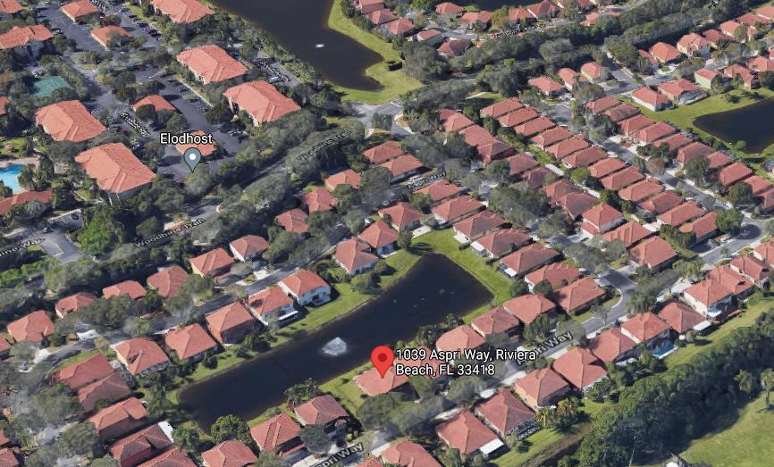 1039 Aspri Way Riviera Beach, FL 33418 - Photo 25 of 28 aerial