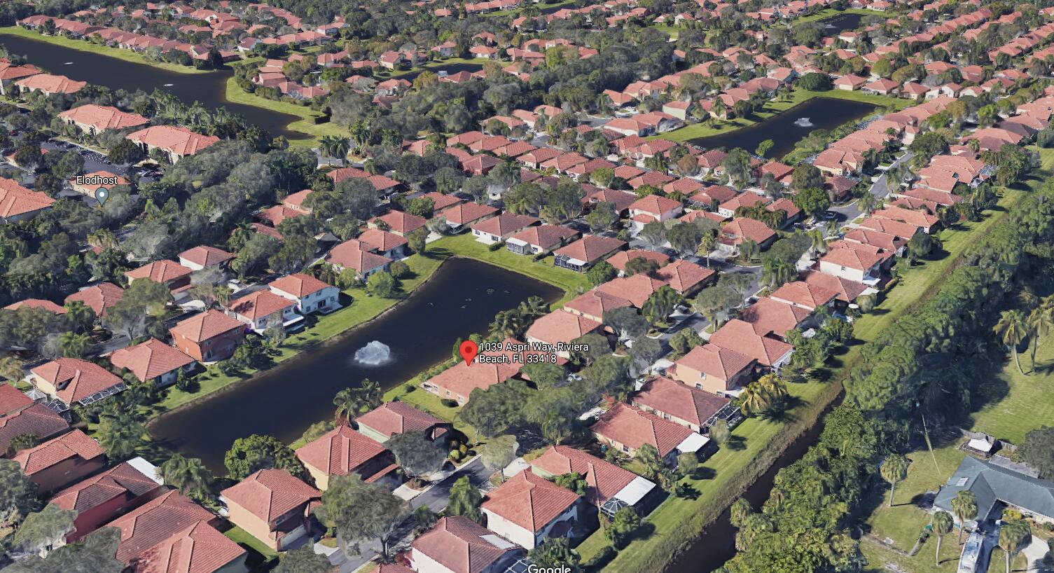 1039 Aspri Way Riviera Beach, FL 33418 - Photo 26 of 28 aerial