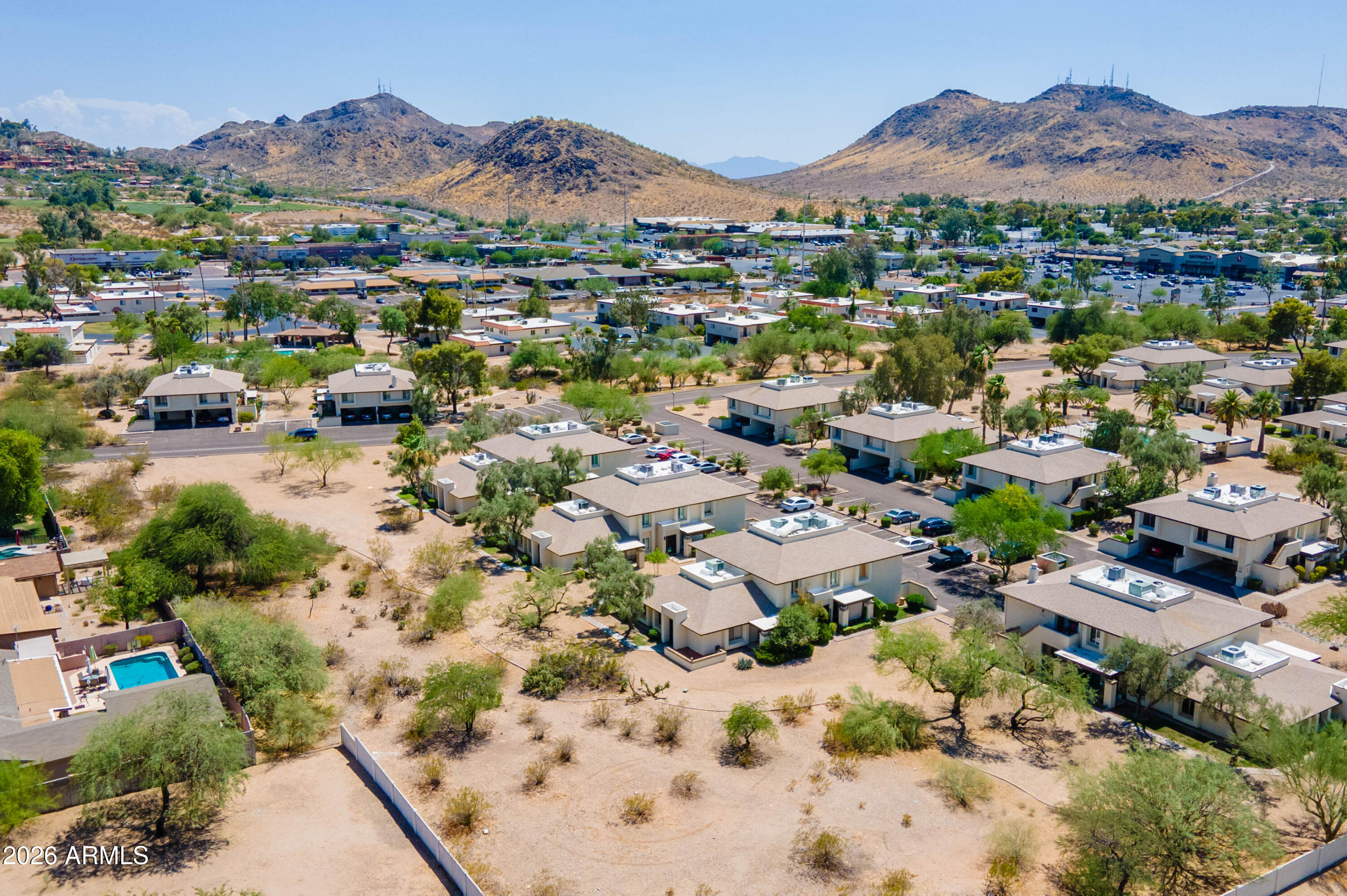 842 East Roberts Road Phoenix, AZ 85022 - Photo 13 of 13 13 Drone from above property