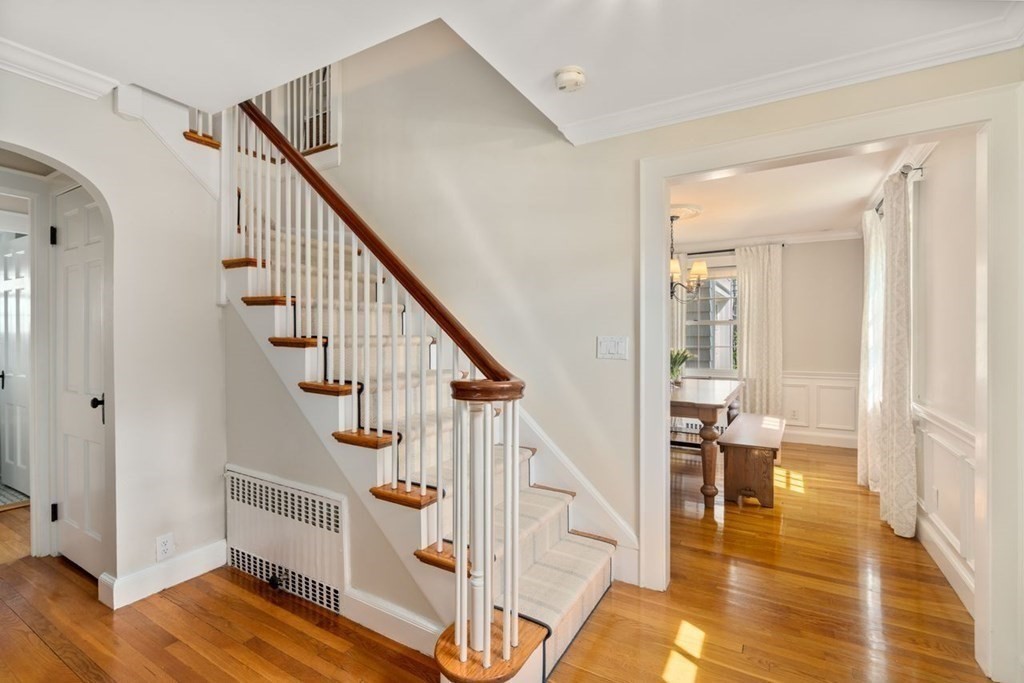 115 Bright Road Belmont, MA 02478 - Photo 2 of 22 a view of entryway and hall with wooden floor