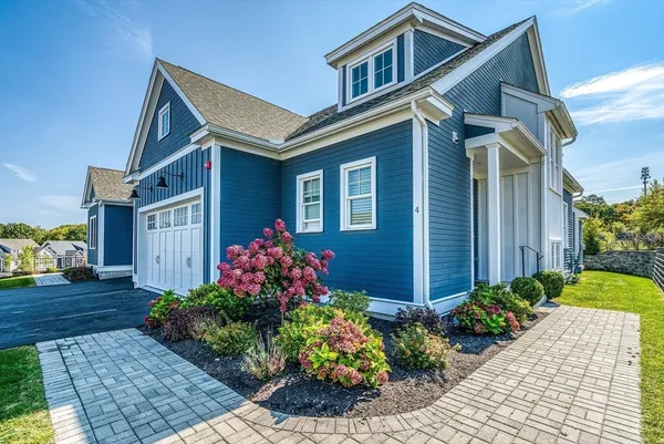 a front view of house with a yard