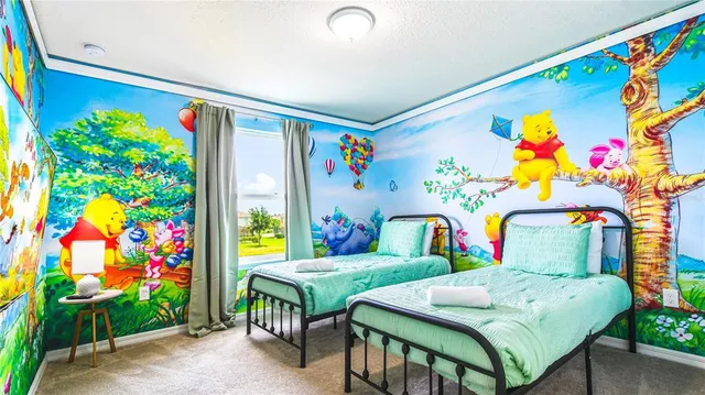 a living room filled with furniture and a couch