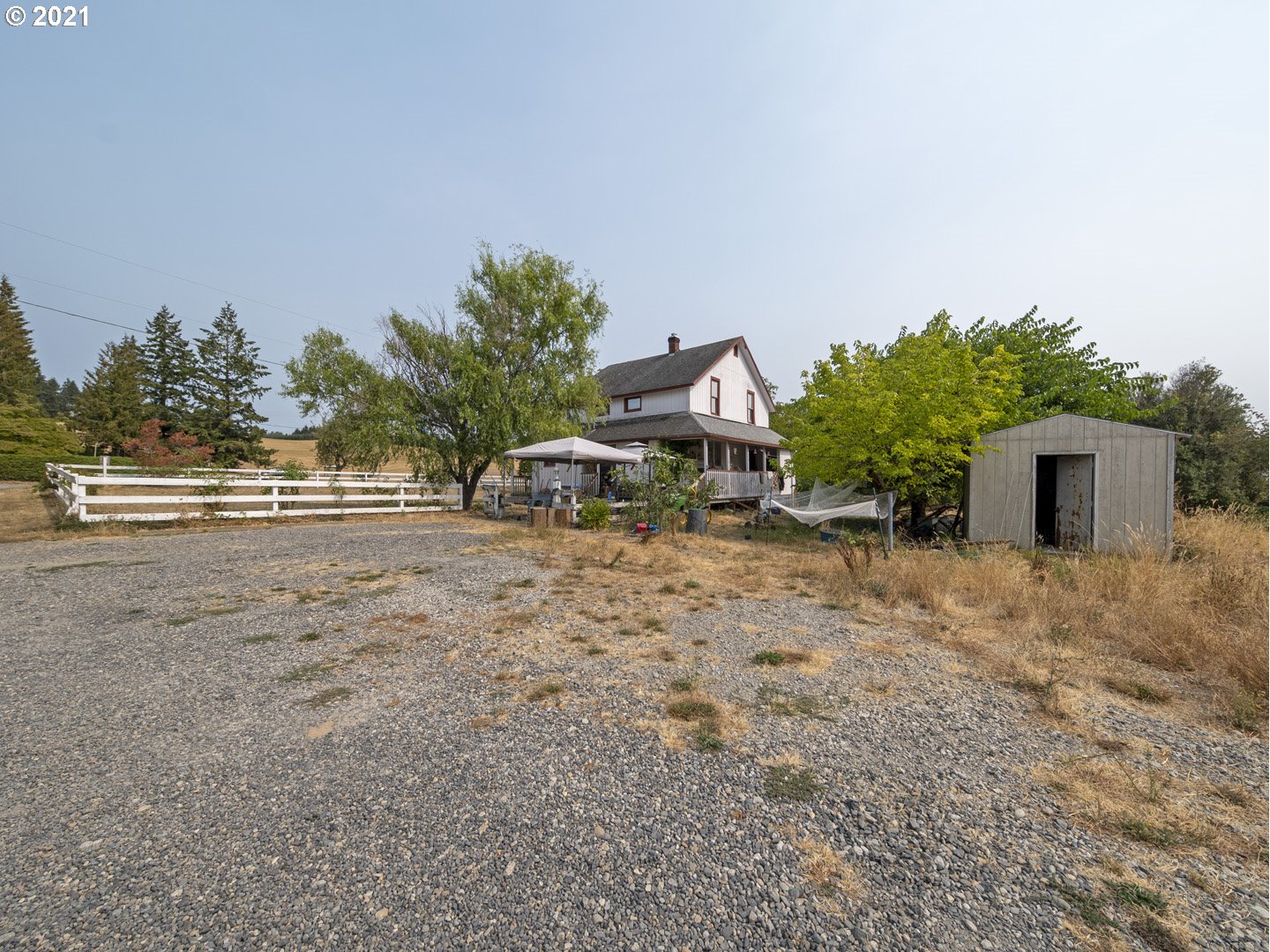 39600 Northwest Sunset Highway Banks, OR 97106 - Photo 2 of 10 a front view of a house with a yard