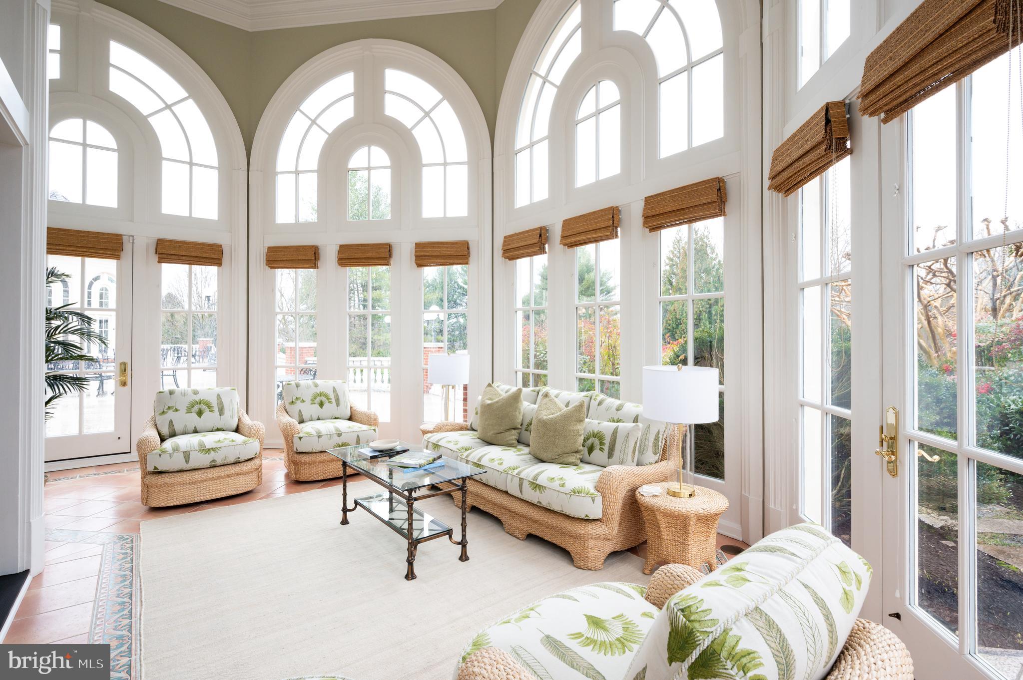 11510 Highland Farm Road Potomac, MD 20854 - Photo 24 of 50 Sunroom with Terrace Access