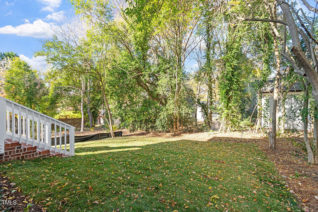 2406 Everett Avenue Raleigh, NC 27607 - Photo 7 of 40 a view of yard with green space