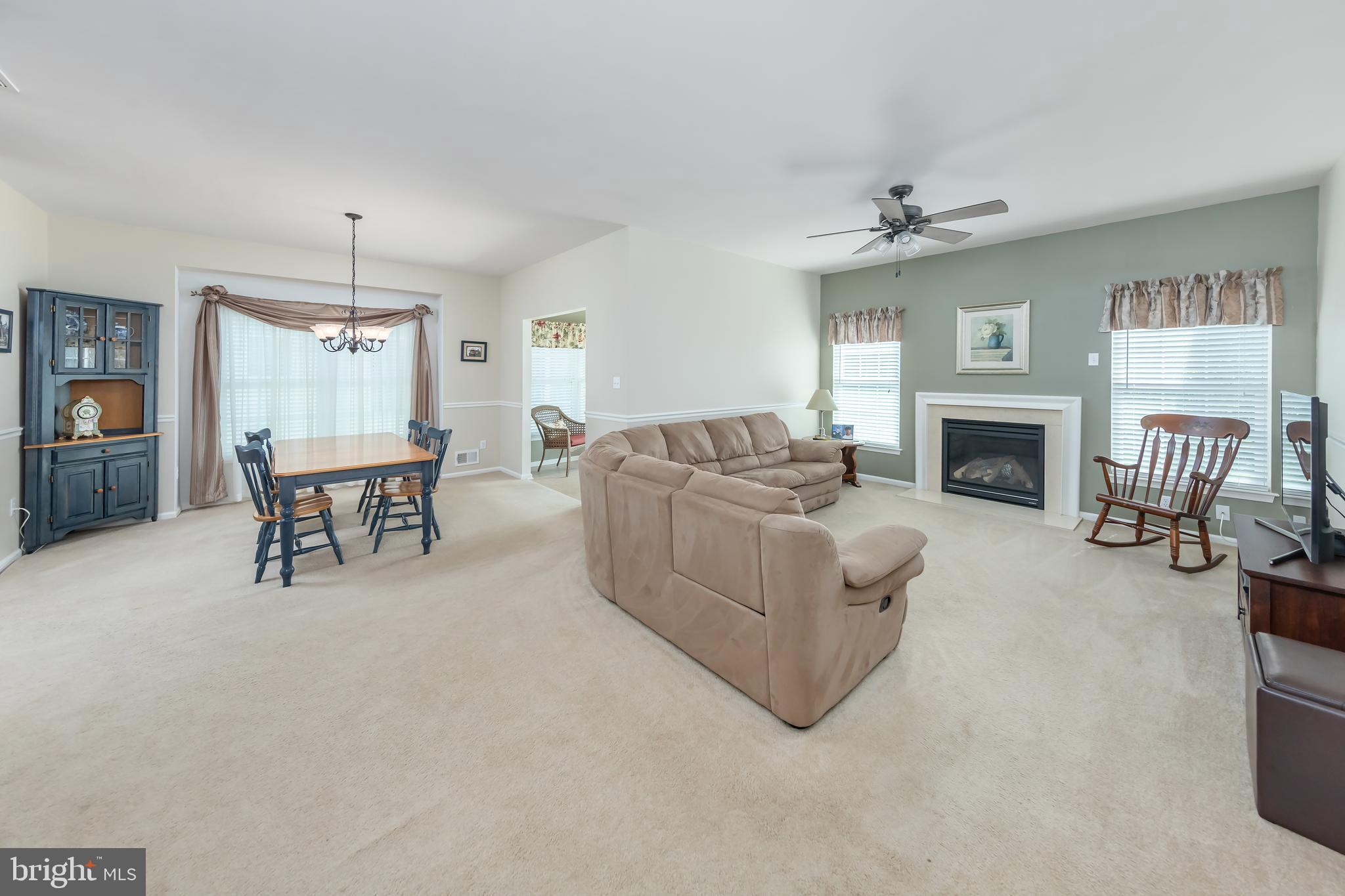 109 Summit Street Glassboro, NJ 08028 - Photo 7 of 19 View of the Living Room and Dining Room