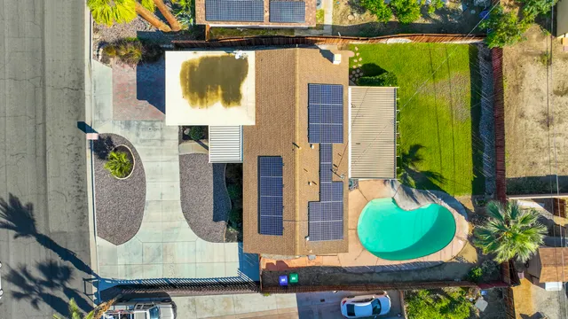 a view of a city with lots of trees