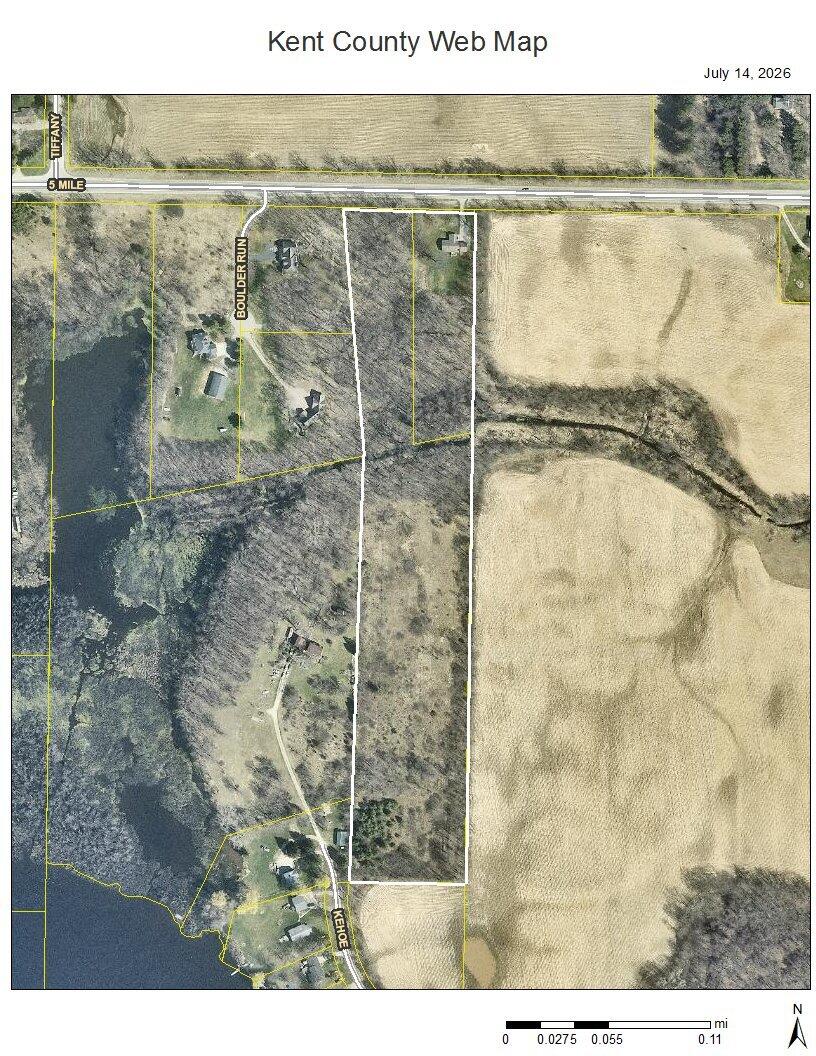 9800 5 Mile Road Northeast Ada, MI 49301 - Photo 28 of 32 5 Mile Aerial JPG