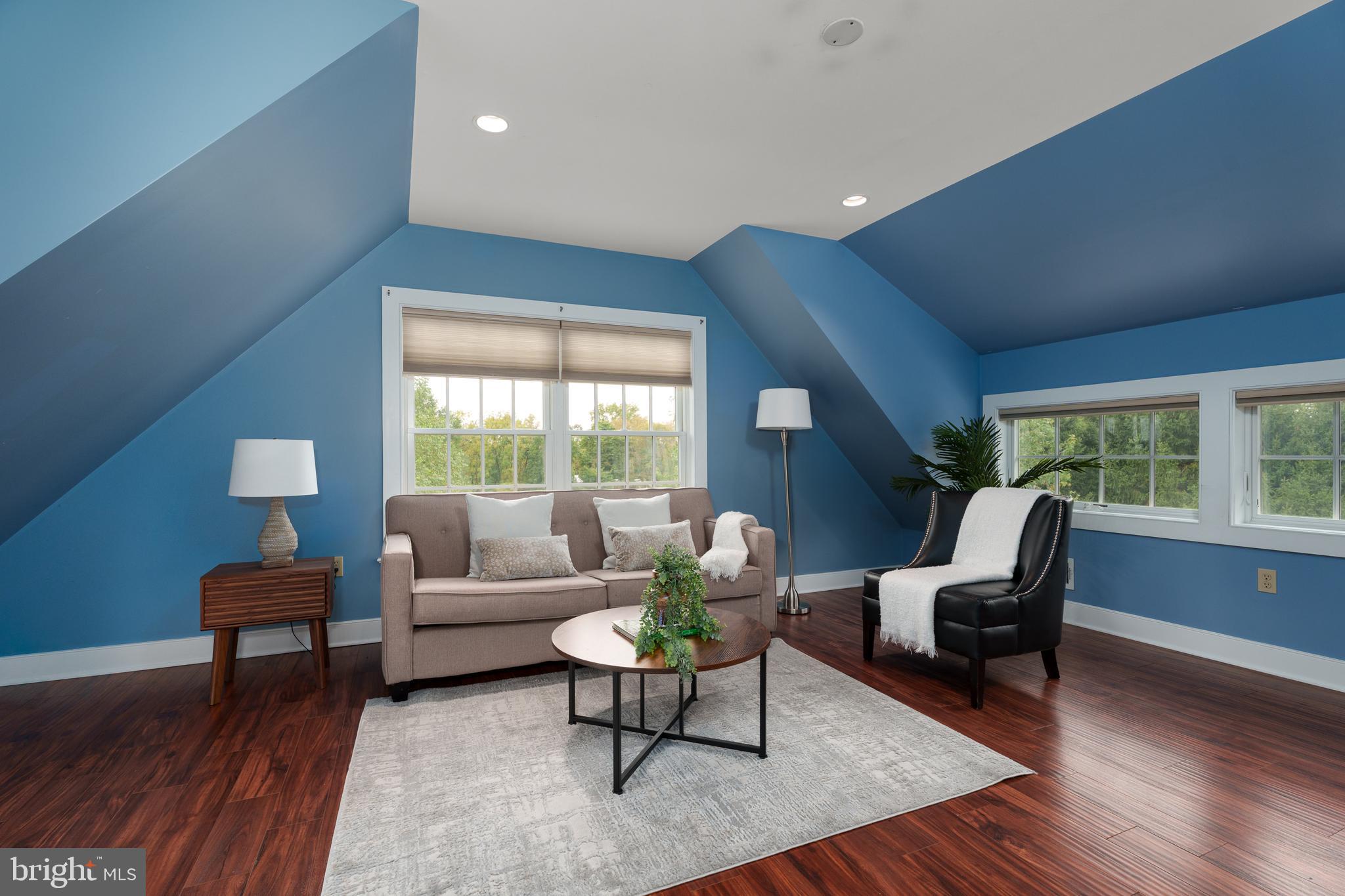 6997 Phillips Mill Road New Hope, PA 18938 - Photo 60 of 85 a living room with furniture and a large window