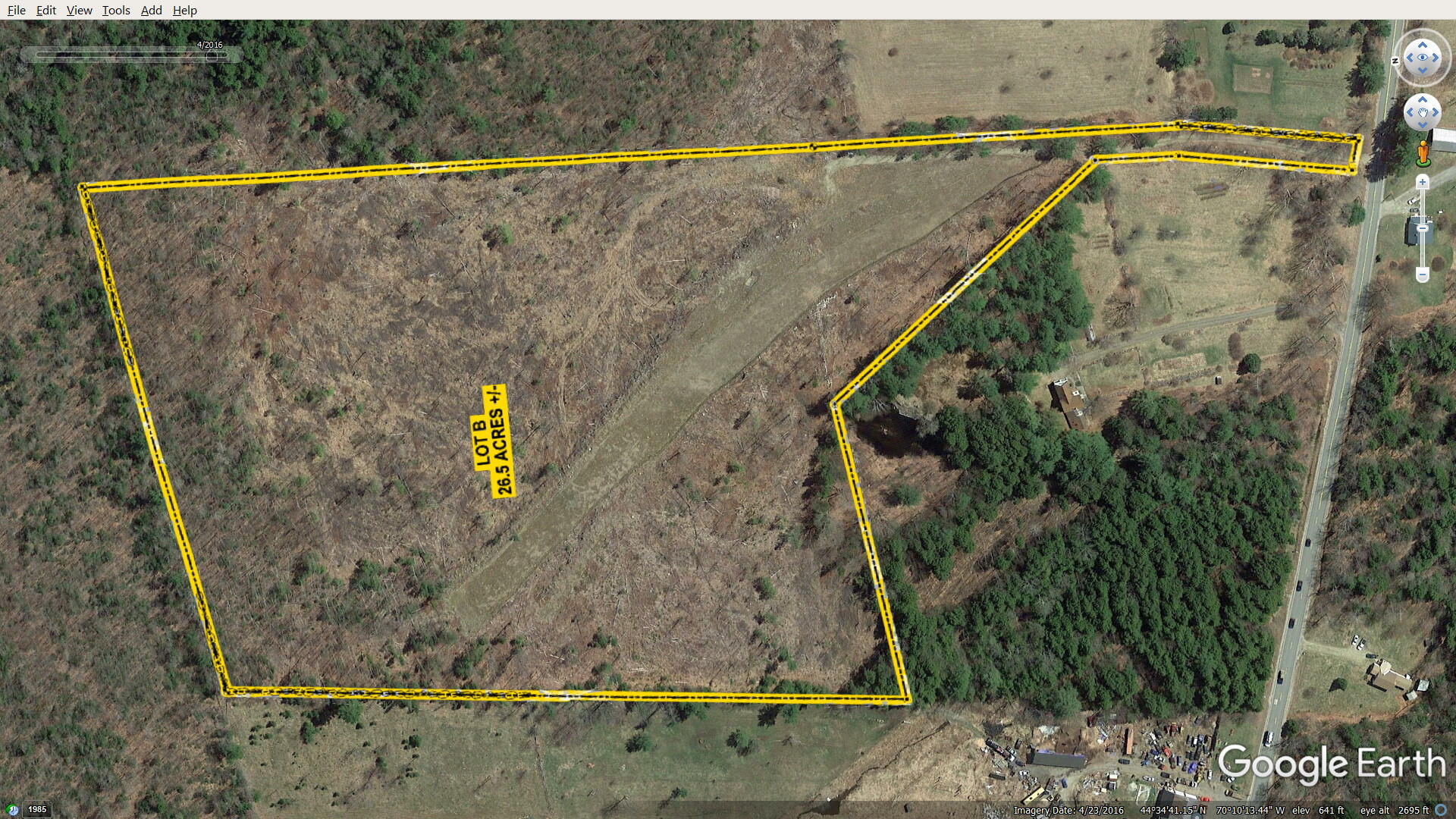 Tbd Chesterville Road Jay, ME 04239 - Photo 16 of 34 Aerial 2 Spring 2016