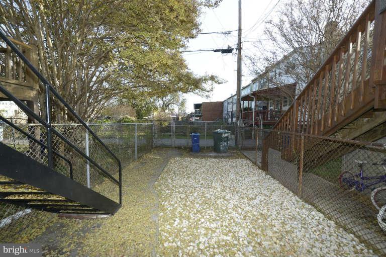 2309 3rd Street Northeast Washington, DC 20002 - Photo 16 of 17 Backyard
