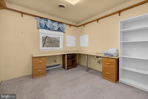 a backyard of a house