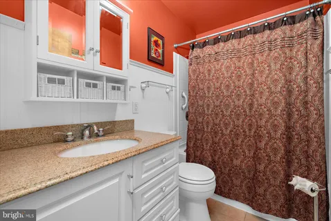 a view of a yard with swimming pool