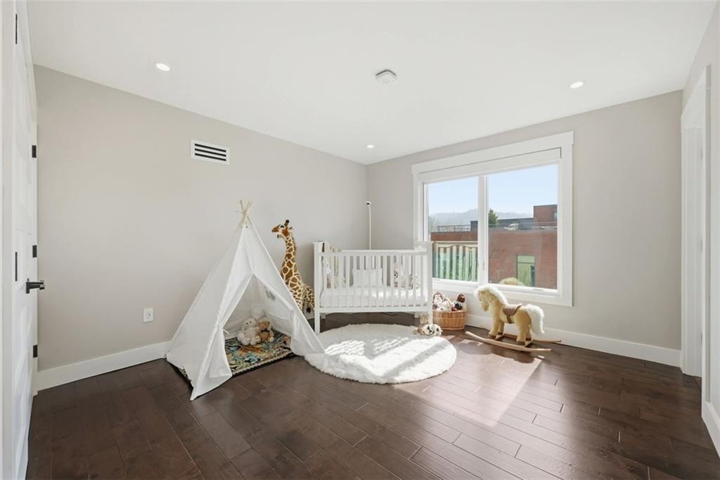443 Walnut Street Sewickley, PA 15143 - Photo 33 of 50 This secondary bedroom is bright, versatile, and sized to work equally well for guests, children, or office use.