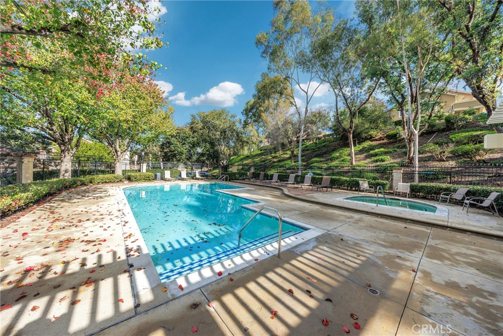 21146 Sunny Ridge Lake Forest, CA 92630 - Photo 42 of 43 a view of a swimming pool with a patio