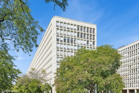 a front view of a building