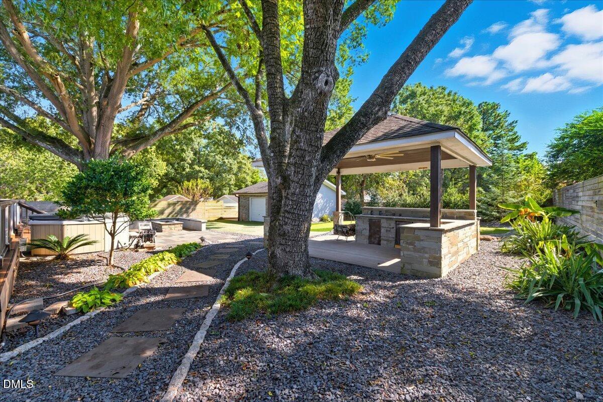 709 Winterlochen Road Raleigh, NC 27603 - Photo 39 of 52 a view of a backyard with swimming pool