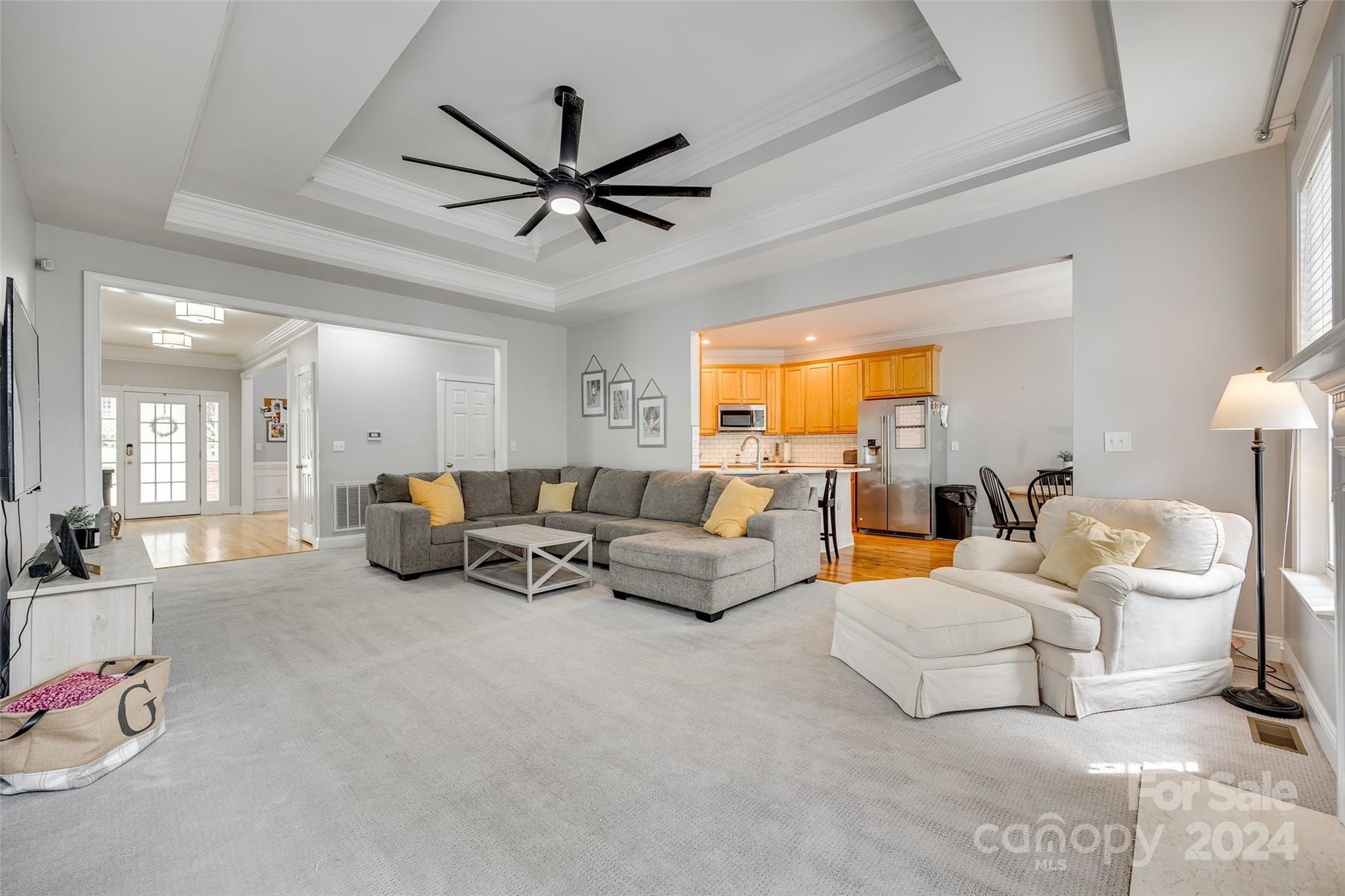 2008 Emerald Pines Drive Tega Cay, SC 29708 - Photo 7 of 48 a living room with furniture and a large window