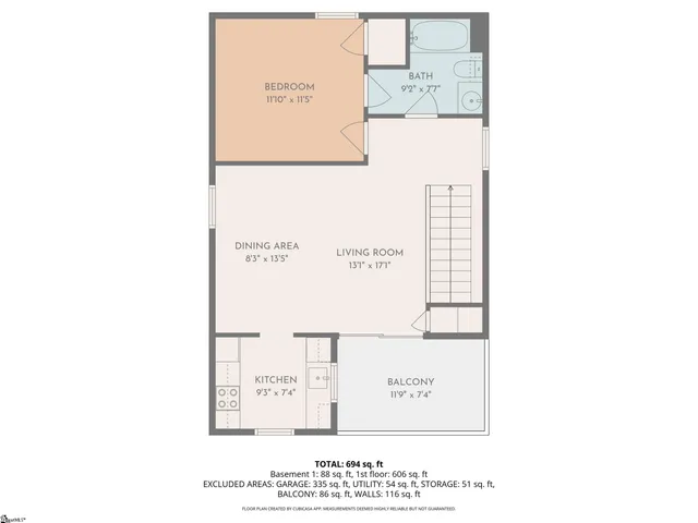$2,200 | 112 West Park Avenue, Greenville, SC 29601