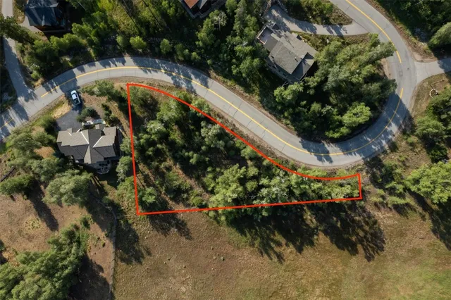 a view of a garden with an outdoor space