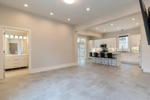 a front view of a house with garage