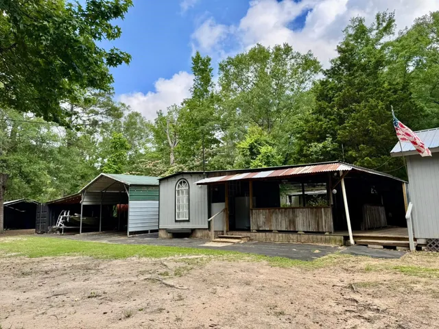 a outdoor space with furniture for seating
