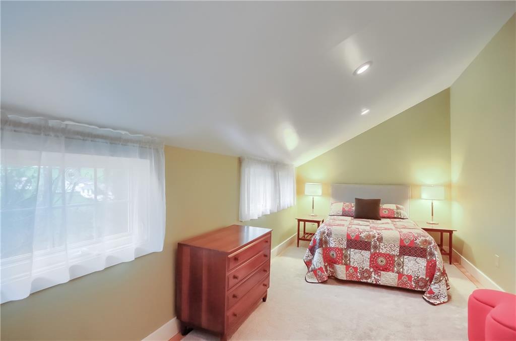 316 Denny Road Valencia, PA 16059 - Photo 31 of 49 Guest bedroom with vaulted ceiling.