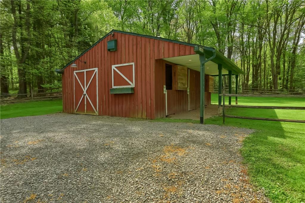 316 Denny Road Valencia, PA 16059 - Photo 46 of 49 Ready for your animal choice, is this 3 stall barn.