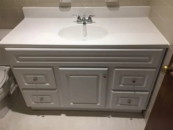 a close up of a sink