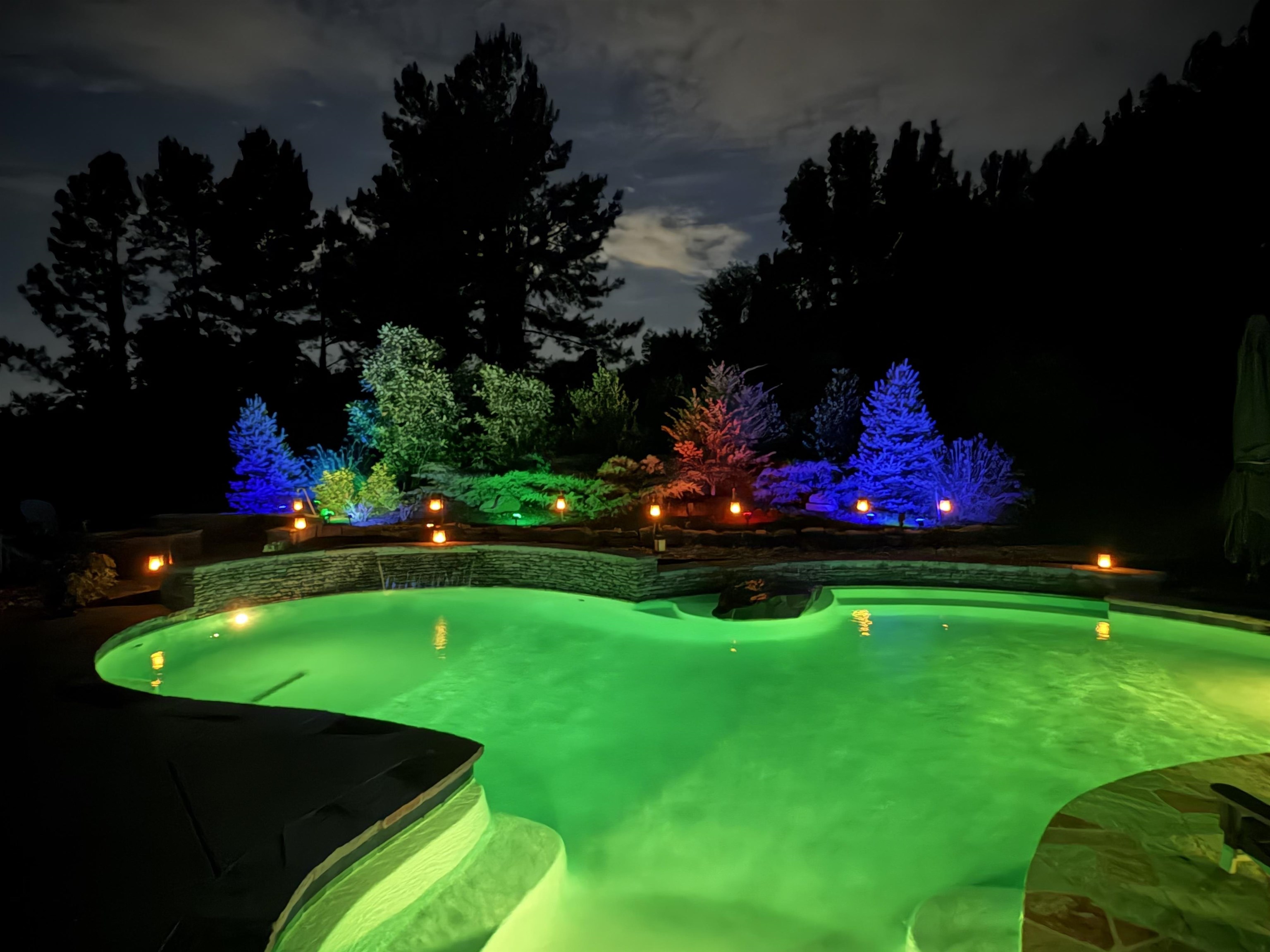 8104 Jack Bond Road Arlington, TN 38002 - Photo 40 of 40 a view of an outdoor space pool patio yard fire pit and outdoor seating