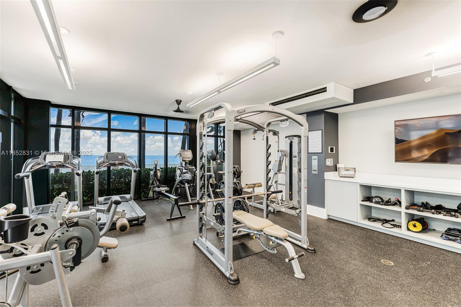 2101 South Surf Road, Unit 2F Hollywood, FL 33019 - Photo 69 of 70 a view of a room with gym equipment