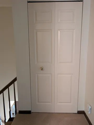 a view of empty room