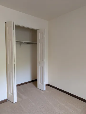 an empty room with a empty space