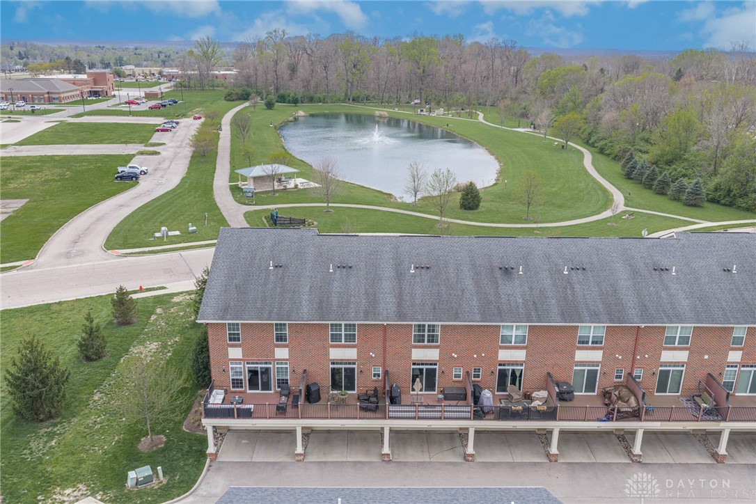 407 Brownstone Row Springboro, OH 45066 - Photo 51 of 54 This townhome offers private decks and scenic views of the community pond and park.