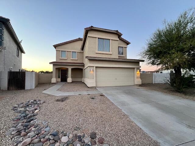 33578 North Sandstone Drive San Tan Valley, AZ 85143 - Photo 1 of 53 a front view of a house with a garage