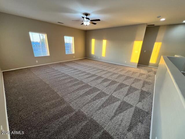 33578 North Sandstone Drive San Tan Valley, AZ 85143 - Photo 26 of 53 a view of an empty room with window and chandelier fan