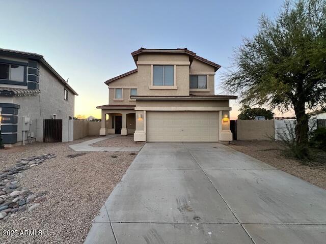 33578 North Sandstone Drive San Tan Valley, AZ 85143 - Photo 53 of 53 a view of a house with a yard and garage