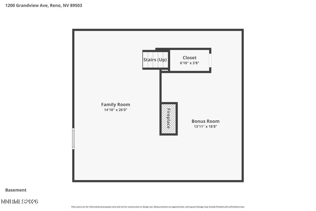 1200 Grandview Avenue Reno, NV 89503 - Photo 54 of 54 Basement 2