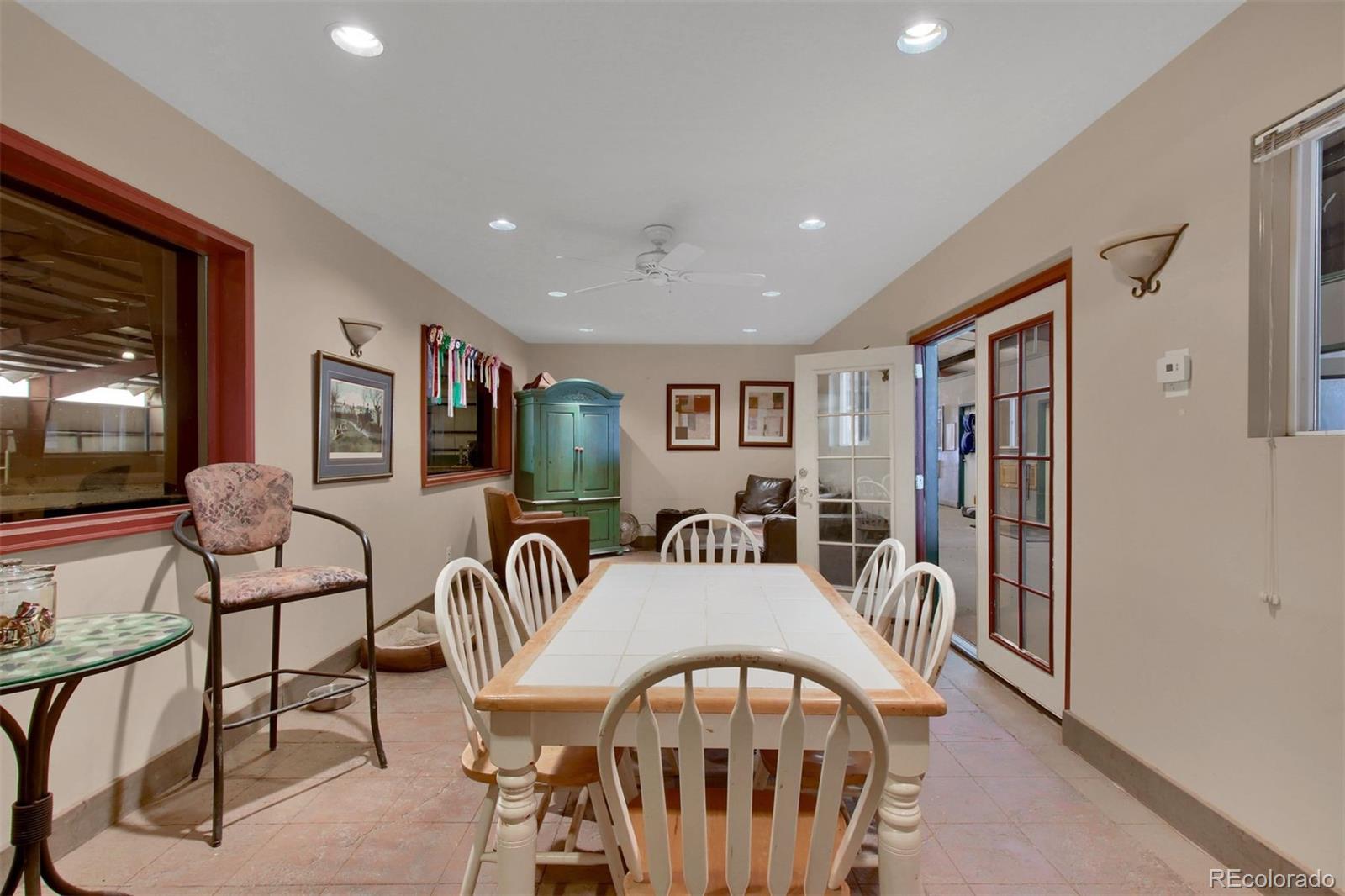 2940 Canon Ridge Road Castle Rock, CO 80104 - Photo 44 of 49 a view of a dining room with furniture